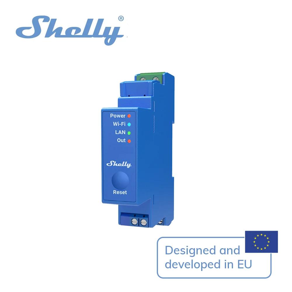 Shelly Pro 1 ǽ  ä ,   , ǽ  DIN     ܱ ڽ, 16A WiFi